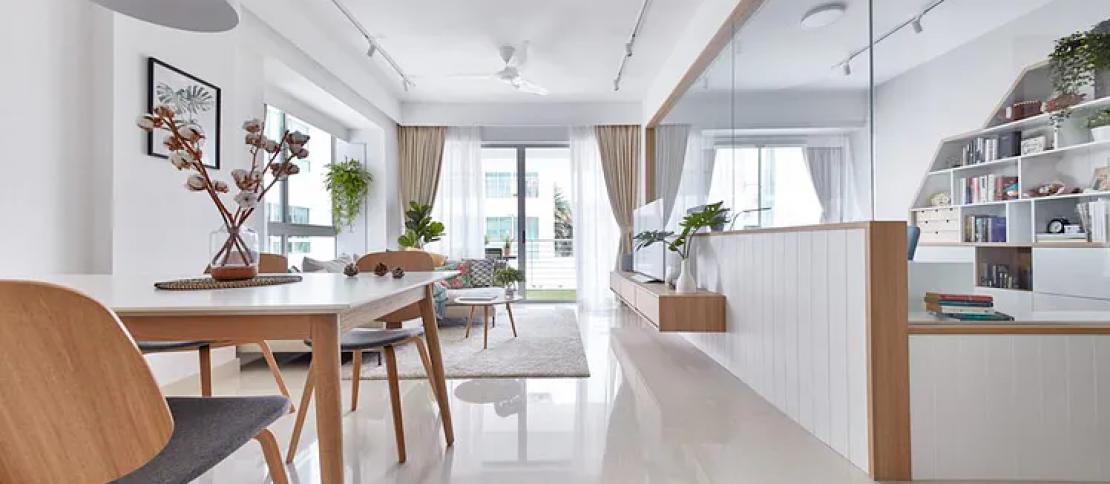 Condo Scandinavian Design - Living