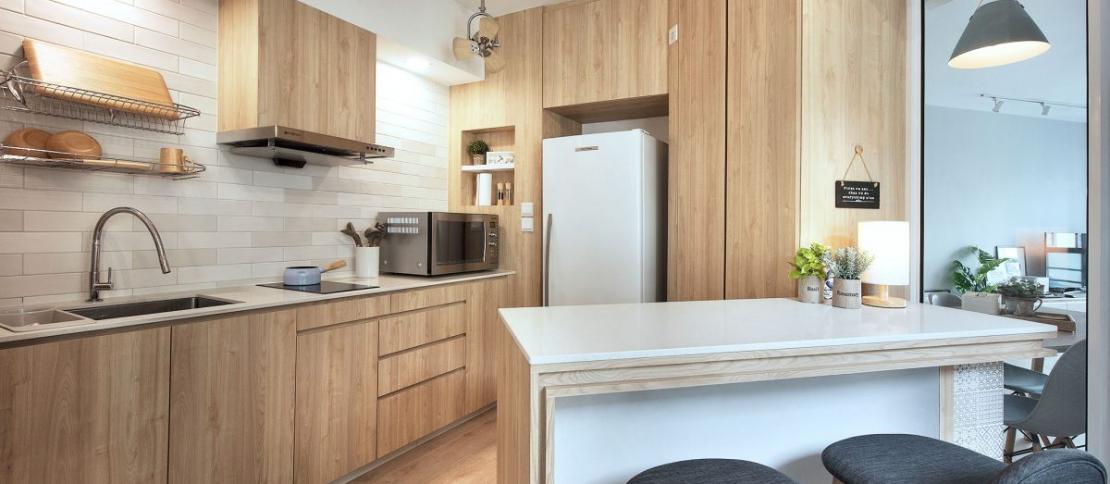 Condo Scandinavian Design - Kitchen