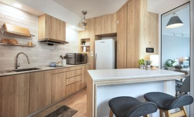 Condo Scandinavian Design - Kitchen