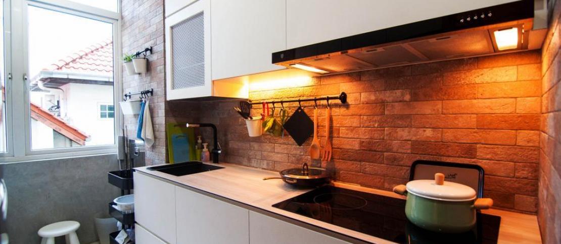 Condo Industrial Design - Kitchen