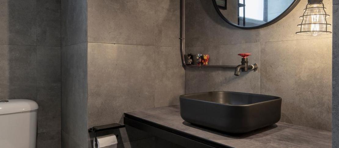 Condo Industrial Design - Bathroom