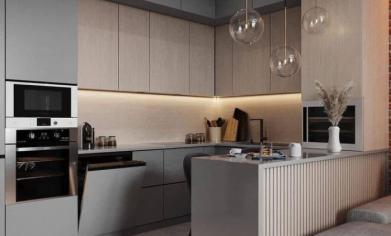 HDB Contemporary Design - Kitchen