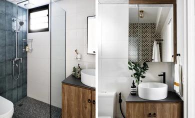 HDB Mediterranean Design - Bathroom
