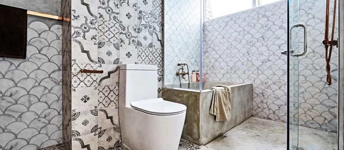 CONDO Mediterranean Design - Bathroom