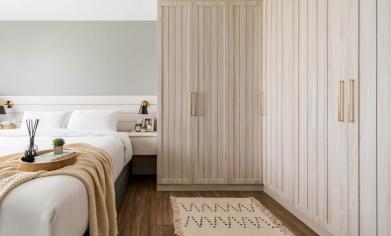 HDB Farmhouse Design - Bedroom