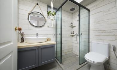 HDB Farmhouse Design - Bathroom