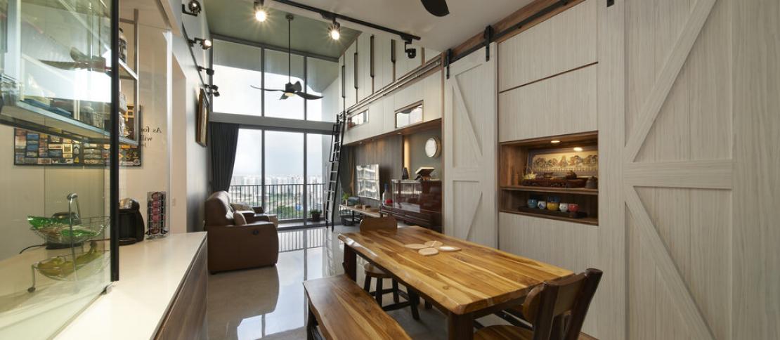 CONDO Farmhouse Design - Dining