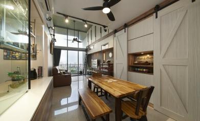 CONDO Farmhouse Design - Dining