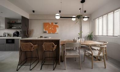 HDB Wabi Sabi Design - Dining