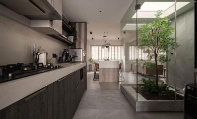 HDB Wabi Sabi Design - Kitchen