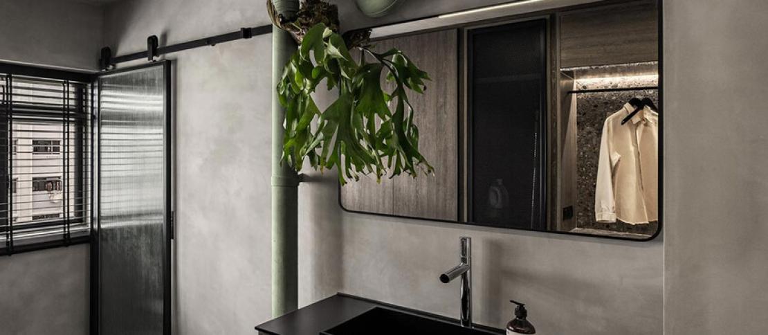 HDB Wabi Sabi Design - Bathroom