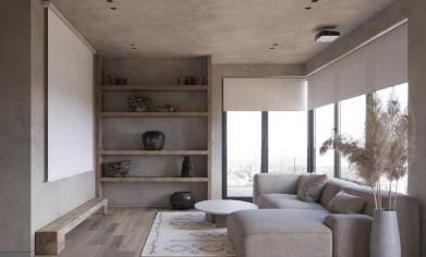 CONDO Wabi Sabi Design - Living