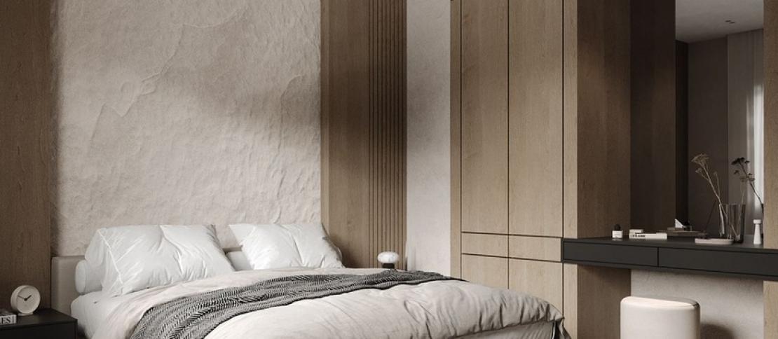 CONDO Wabi Sabi Design - Bedroom