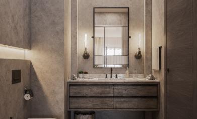 CONDO Wabi Sabi Design - Bathroom