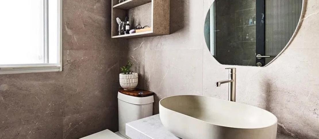 HDB Organic Modern Design - Bathroom