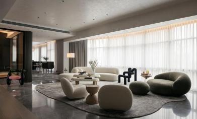 CONDO Organic Modern Design - Living