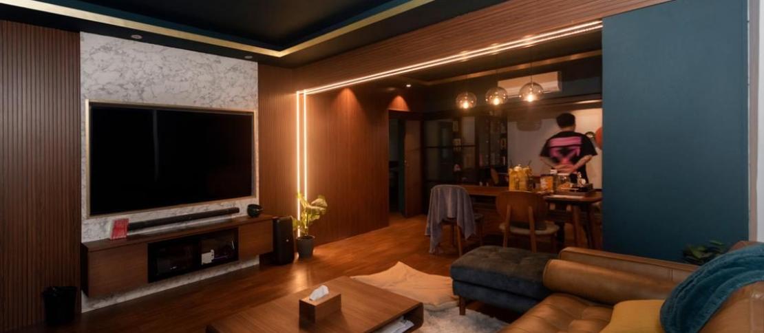HDB Eclectic Design - Living