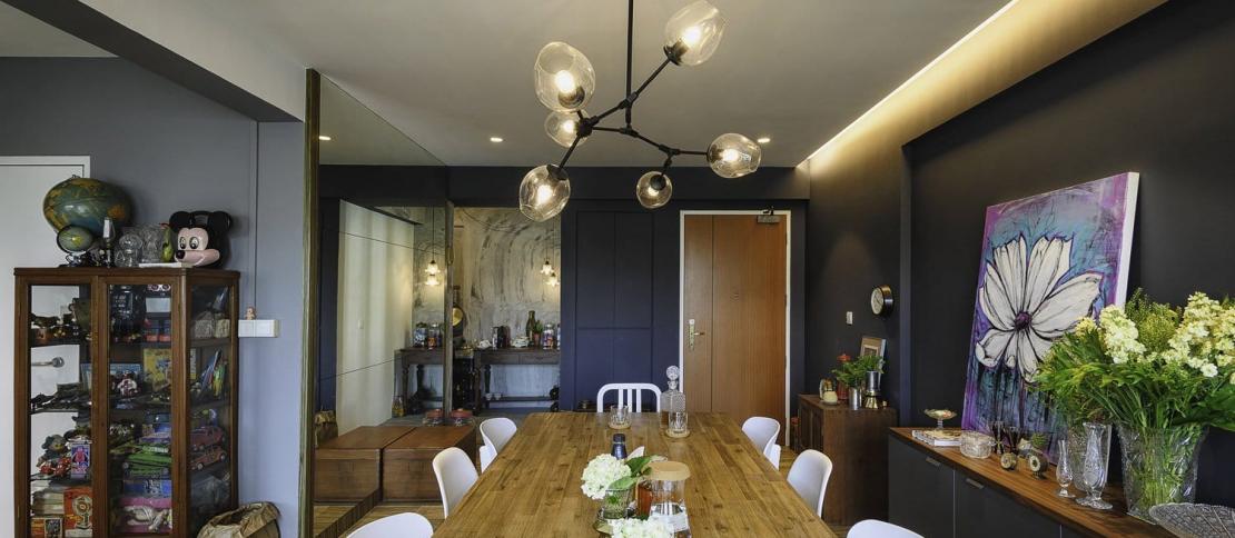 HDB Eclectic Design - Dining