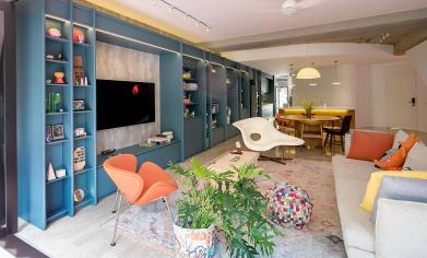 CONDO Eclectic Design - Living