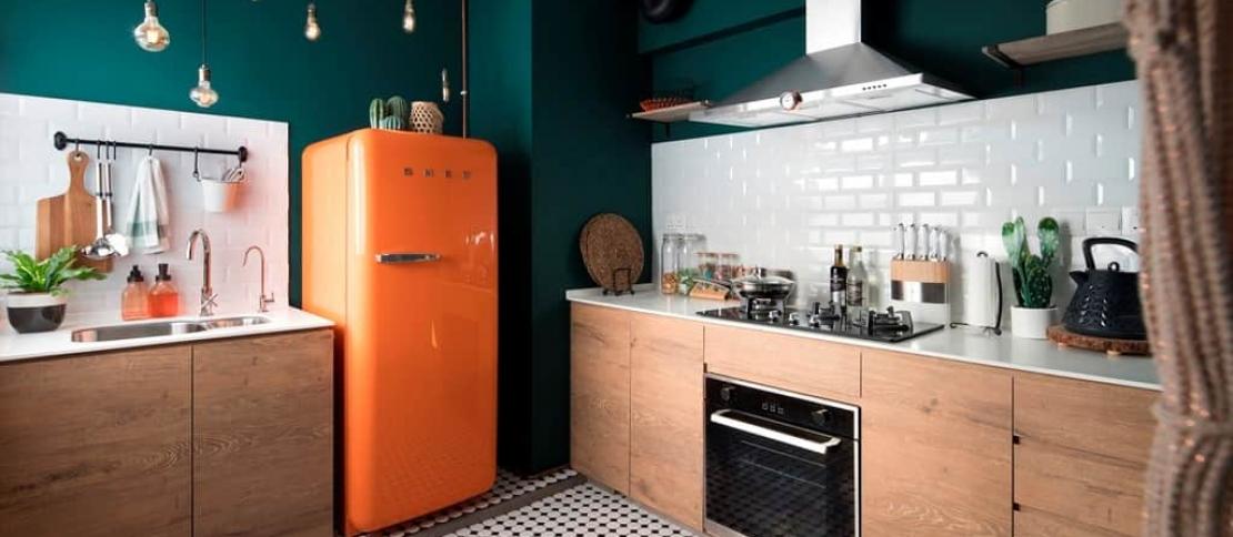 CONDO Eclectic Design - Kitchen