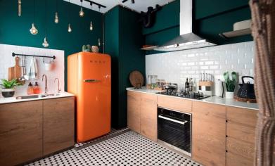 CONDO Eclectic Design - Kitchen