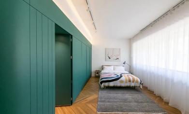 CONDO Eclectic Design - Bedroom