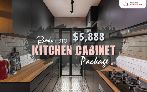 KITCHEN PACKAGE @ $5,888 (HDB)