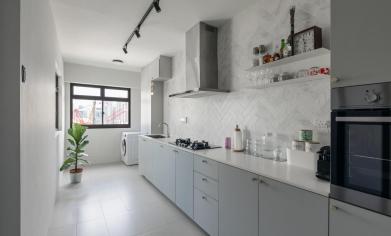 HDB Hamptons Design - Kitchen