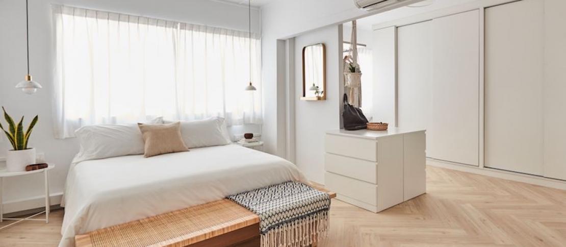 HDB Hamptons Design -  Bedroom