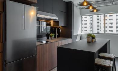 HDB Boutique Hotel Design - Kitchen