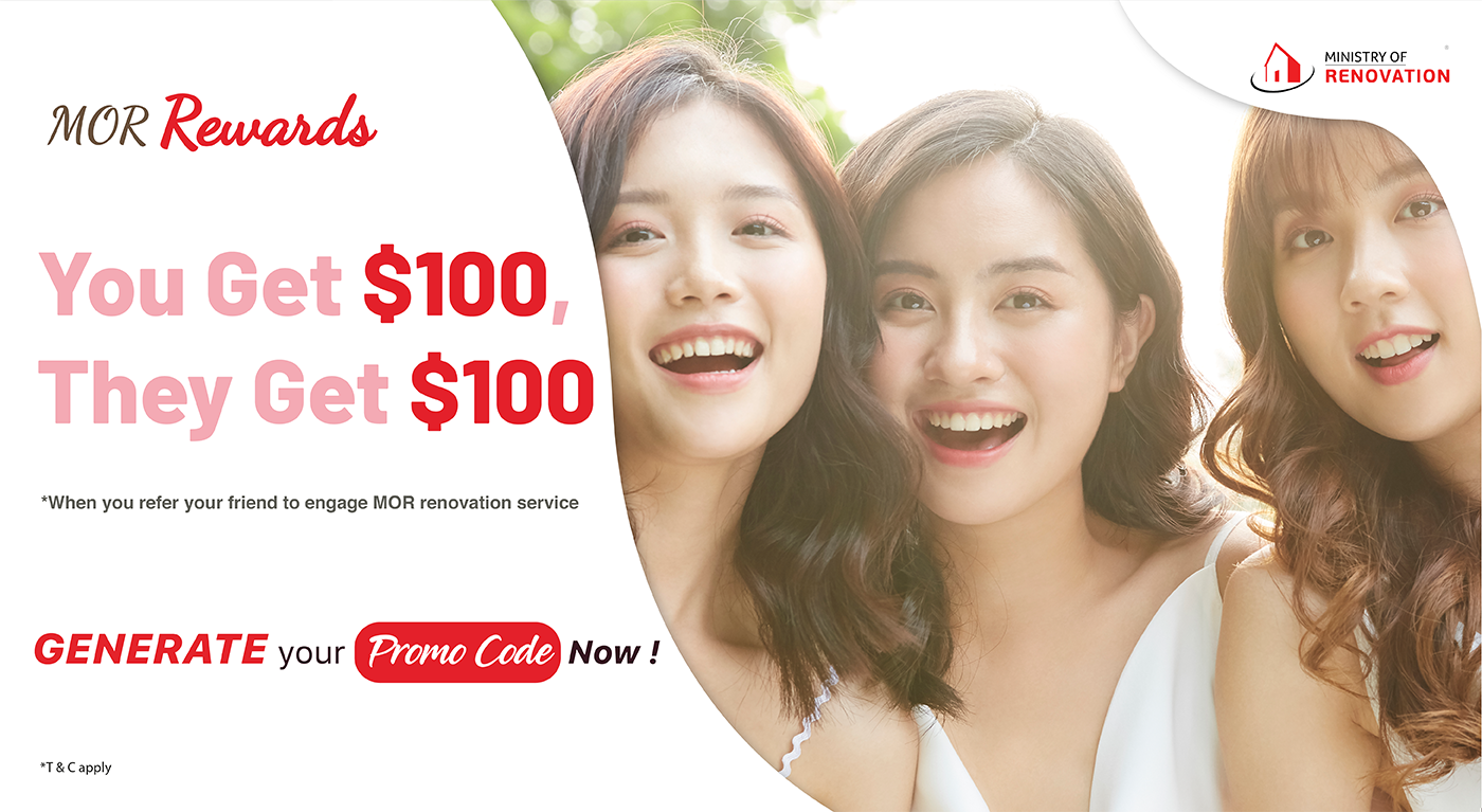 REFER YOUR FRIENDS to RENOVATE